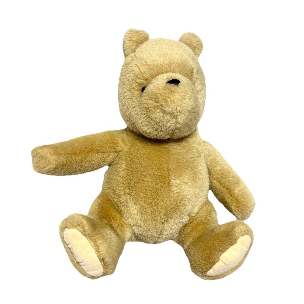 VTG GUND Classic Winnie The Pooh Disney Plush Sitting Stuffed Animal Toy Bear